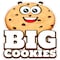 Signmission Big Cookies Decal Concession Stand Food Truck Sticker, 16" x 8", D-DC-16 Big Cookies19 D-DC-16 Big Cookies19 - alternate 1